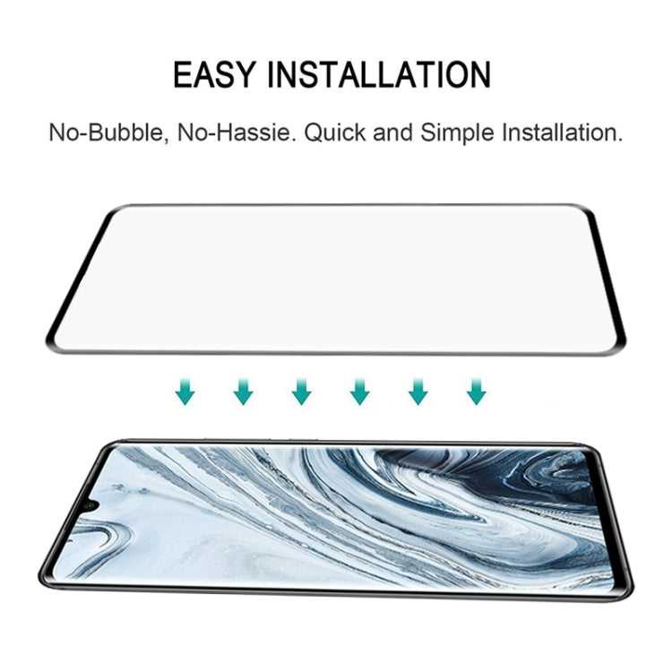 For Xiaomi Mi Note 10 Lite 25 PCS 3D Curved Edge Full Screen Tempered Glass Film(Black) - by PMC TechLife | Online Shopping South Africa | PMC TechLife