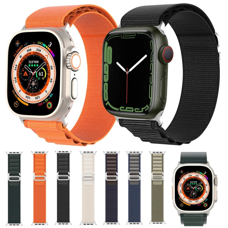 For Apple Watch Ultra 2 49mm DUX DUCIS GS Series Nylon Loop Watch Band(Orange) - Watch Bands by DUX DUCIS | Online Shopping South Africa | PMC TechLife | Buy Now Pay Later Mobicred