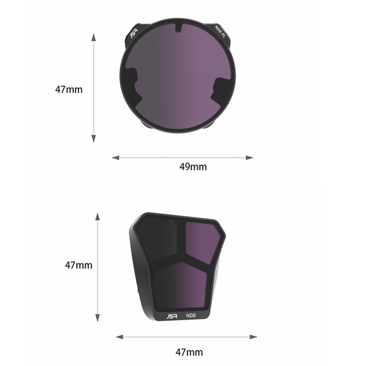 For DJI Mavic 3 Pro JSR KH Series Drone Lens Filter, Filter:ND8PL - Mavic Lens Filter by JSR | Online Shopping South Africa | PMC TechLife