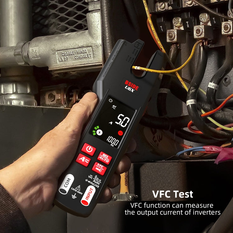 BSIDE U6X AC/DC Clamp-on Infrared Temperature Measurement Multimeter - free shipping - PMC TechLife - Order now!