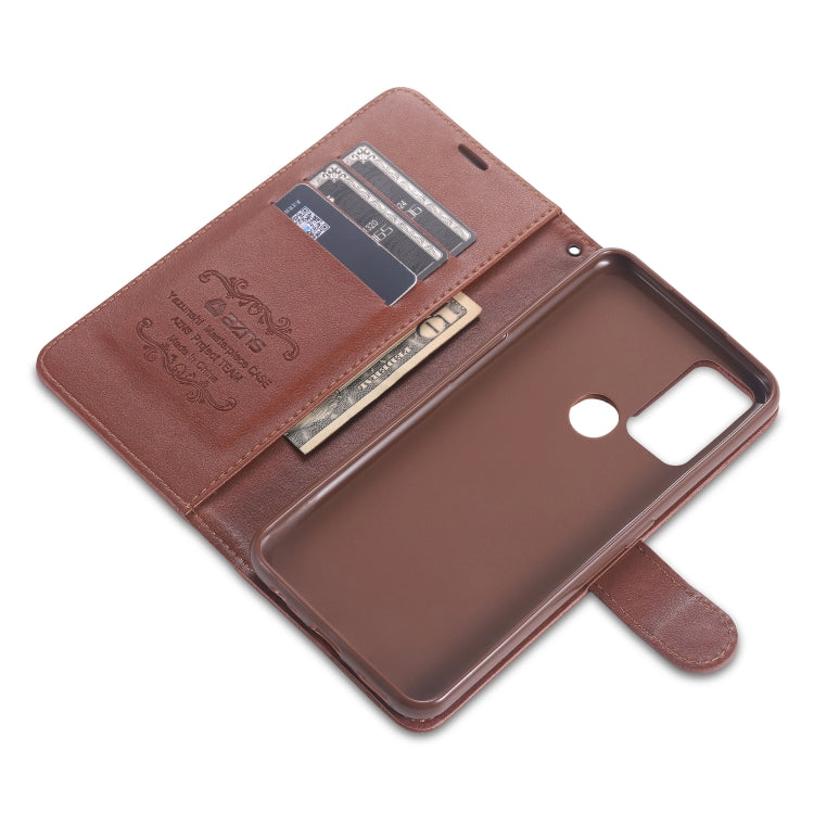 For OPPO A32 / A53 (2020) AZNS Sheepskin Texture Horizontal Flip Leather Case with Holder & Card Slots & Wallet(Black) - OPPO Cases by AZNS | Online Shopping South Africa | PMC TechLife | Buy Now Pay Later Mobicred