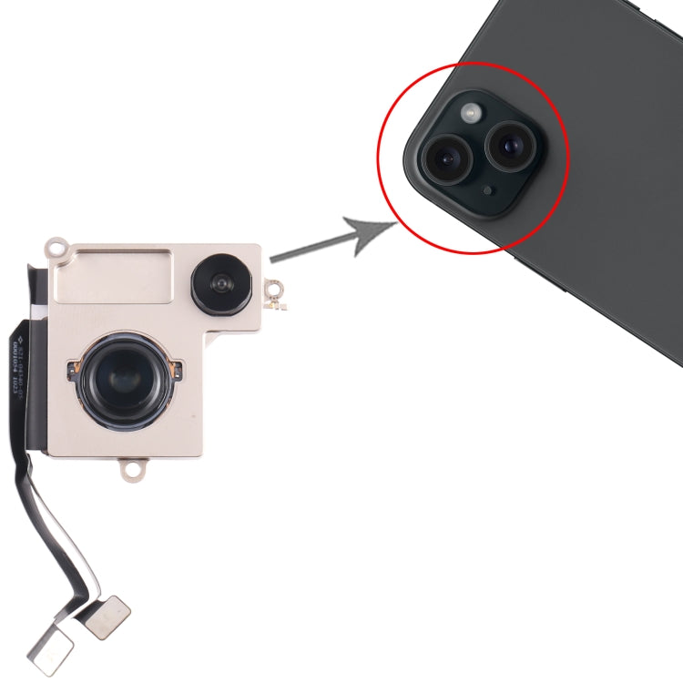 For iPhone 15 Plus Back Facing Camera - by PMC TechLife | Online Shopping South Africa | PMC TechLife