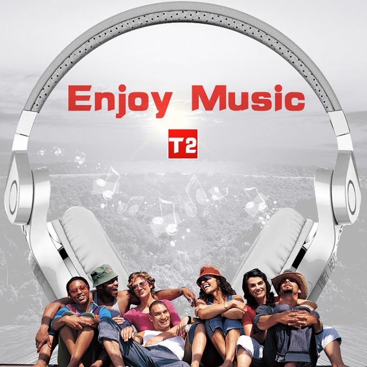 Bluedio T2+ Turbine Wireless Bluetooth 4.1 Stereo Headphones Headset with Mic & Micro SD Card Slot & FM Radio, For iPhone, Samsung, Huawei, Xiaomi, HTC and Other Smartphones, All Audio Devices(Black) - free shipping - PMC TechLife - Order now!