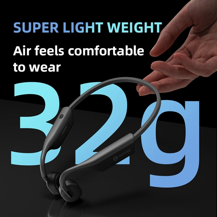 Sanag A9S Pro Air Conduction Bluetooth 5.1 HiFi Sports Earphone (Black) - free shipping - PMC TechLife - Order now!