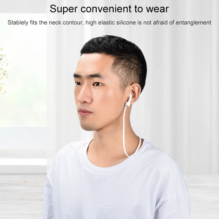 Wireless Bluetooth Headset Anti-lost Rope Magnetic Silicone Lanyard for Apple AirPods 1 / 2(Pink) - Anti-lost & Holder by PMC TechLife | Online Shopping South Africa | PMC TechLife
