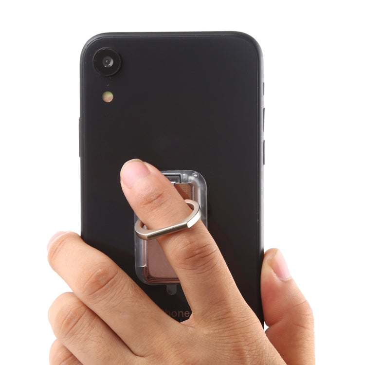 CPS-013 360 Degrees Rotate Freely Removable Magnetic Ring Stand Phone Holder, Support Wireless Charging(Rose Gold) - Ring Holder by PMC TechLife | Online Shopping South Africa | PMC TechLife