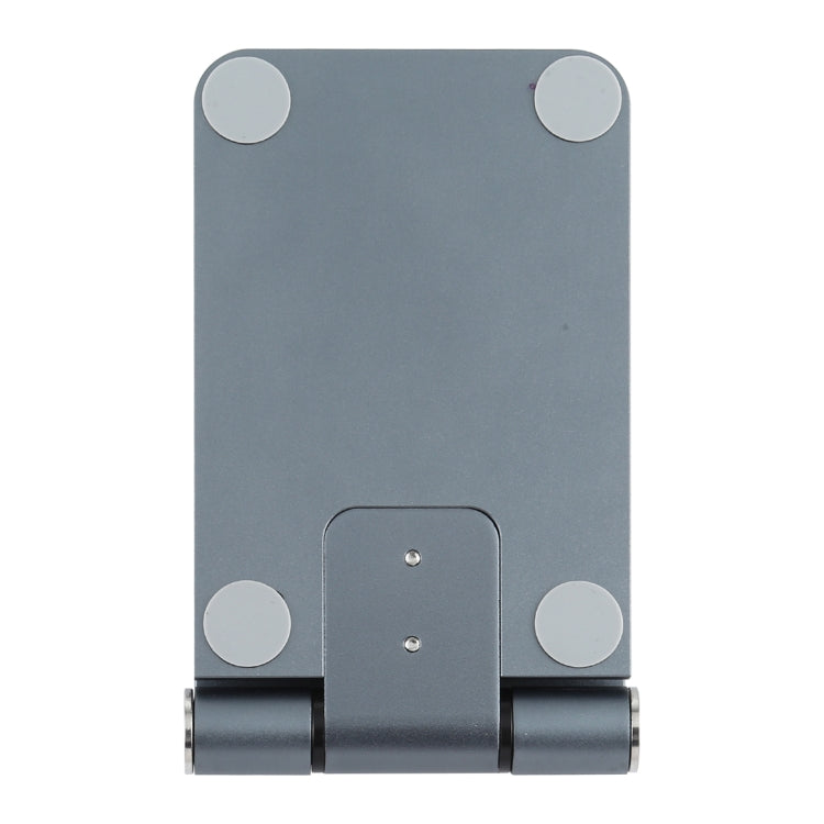 C29 Foldable Metal Bracket for MagSafe Magnetic Wireless Charger (Black) - Desktop Holder by PMC TechLife | Online Shopping South Africa | PMC TechLife