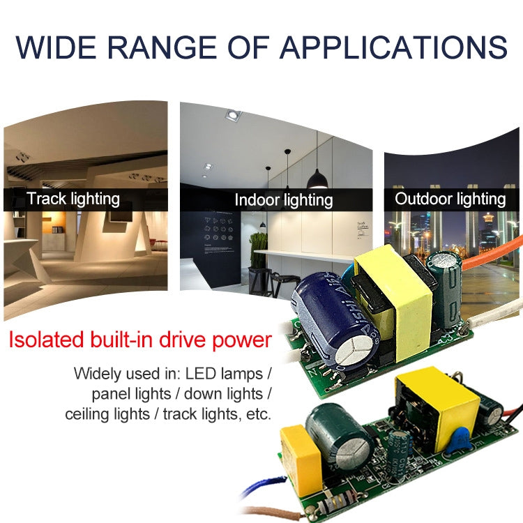 12-18W LED Driver Adapter Isolated Power Supply AC 85-265V to DC 36-65V - free shipping - PMC TechLife - Order now!
