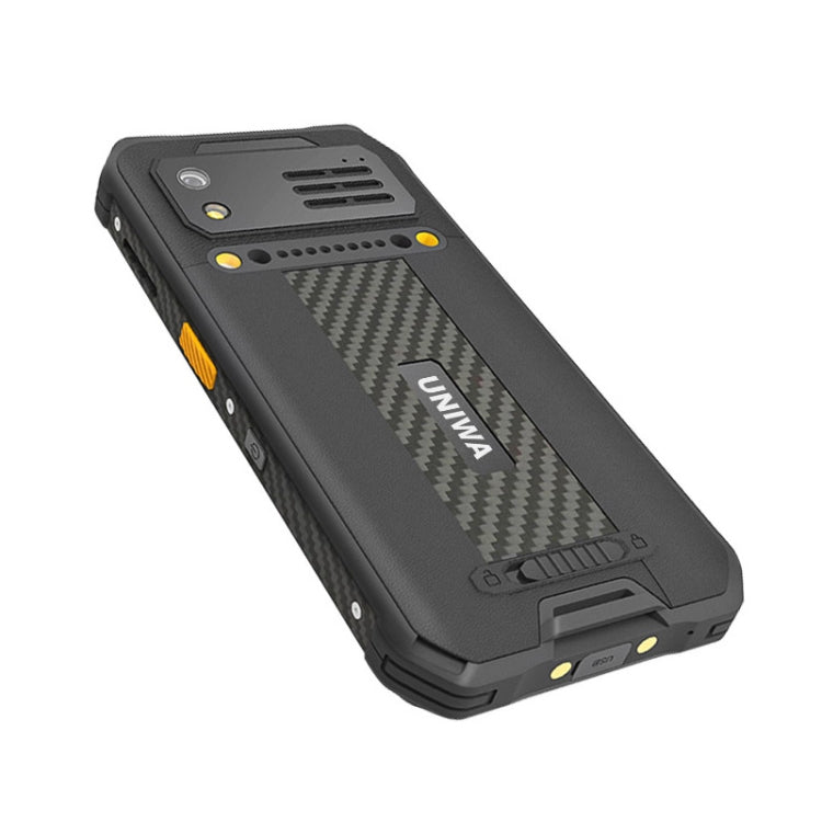 UNIWA M512 2D Scan Version Rugged Phone, 4GB+64GB, IP65 Waterproof Dustproof Shockproof, 4100mAh Battery, 5.7 inch Android 12 MTK6762 Octa Core up to 2.0GHz, Network: 4G, NFC (Black) - UNIWA by UNIWA | Online Shopping South Africa | PMC TechLife