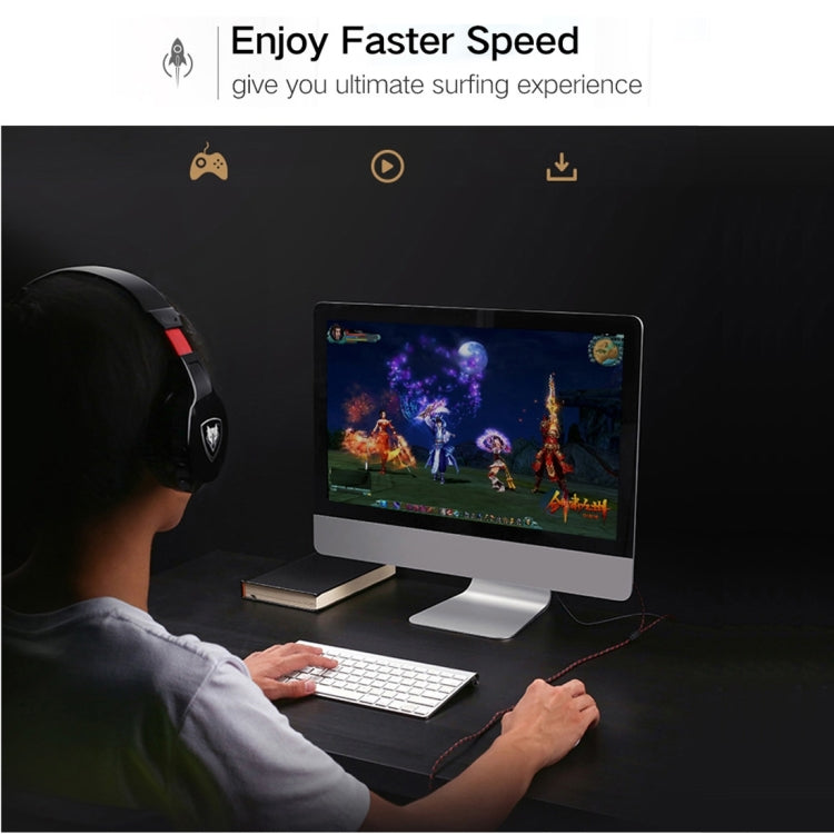 REXLIS 1.5m CAT7 10 Gigabit Retractable Flat Ethernet RJ45 Network LAN Cable(Black) - Lan Cable and Tools by REXLIS | Online Shopping South Africa | PMC TechLife | Buy Now Pay Later Mobicred