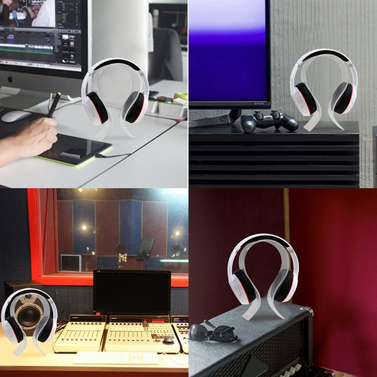 DA1502 Universal Acrylic Headset Stand Display Hanger (Transparent) - Anti-lost & Holder by PMC TechLife | Online Shopping South Africa | PMC TechLife