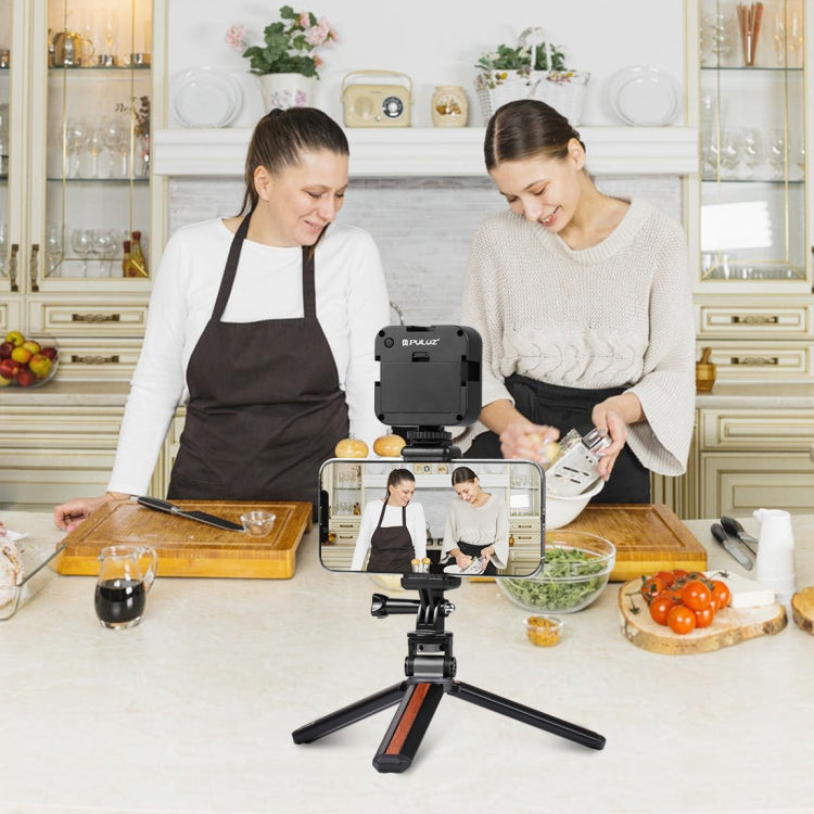 PULUZ Selfie Sticks Tripod Mount Adapter Phone Clamp for iPhone, Samsung, HTC, Sony, LG and other Smartphones - Hand-Sticking Bracket by PULUZ | Online Shopping South Africa | PMC TechLife
