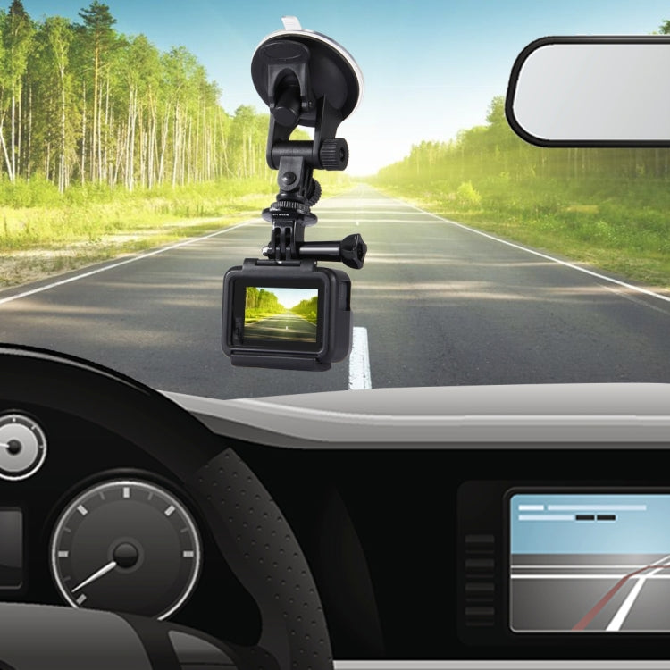 PULUZ Car Suction Cup Mount with Screw & Tripod Mount Adapter & Storage Bag for GoPro Hero11 Black / HERO10 Black /9 Black /8 Black /7 /6 /5 /5 Session /4 Session /4 /3+ /3 /2 /1, DJI Osmo Action and Other Action Cameras - Holder by PULUZ | Online Shopping South Africa | PMC TechLife | Buy Now Pay Later Mobicred