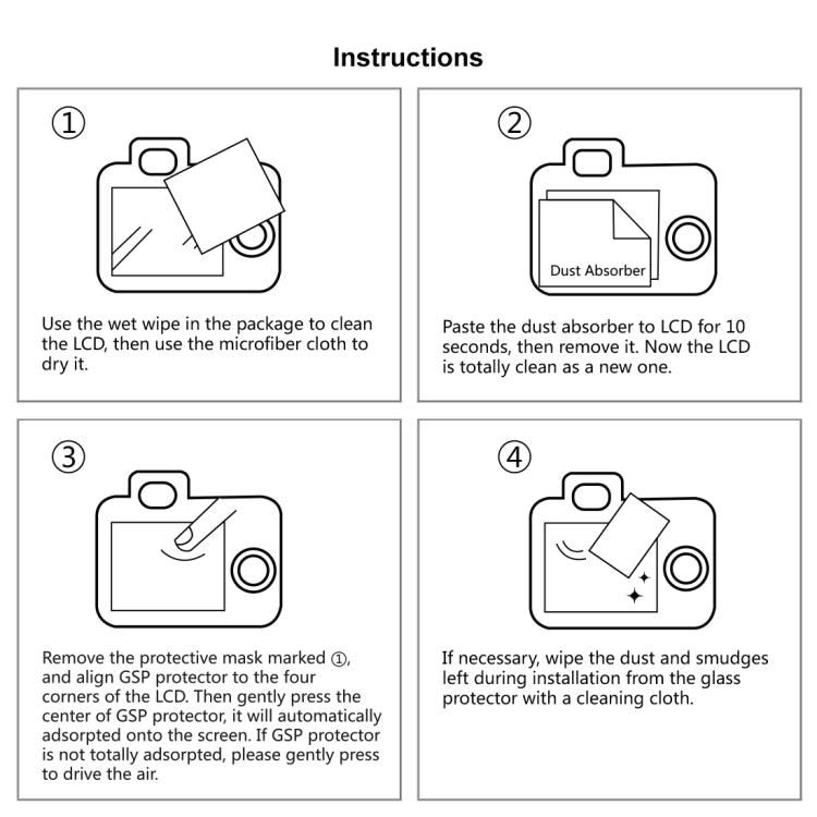PULUZ 2.5D 9H Tempered Glass Film for Nikon D3200, Compatible with D3100 / D3300 / D3400 / AW130S / W300, Canon SX410 / SX400 / SX430 / SX510 / SX500 / SX530 / SX170, Pentax K50 / K30 / K5 / K7 / K-01 / Samsung WB10 - Camera Screen Guard by PULUZ | Online Shopping South Africa | PMC TechLife | Buy Now Pay Later Mobicred