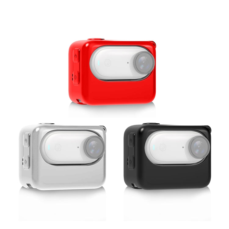 For Insta360 GO 3 PULUZ Camera Charging Case Silicone Case (Red) - free shipping - PMC TechLife - Order now!