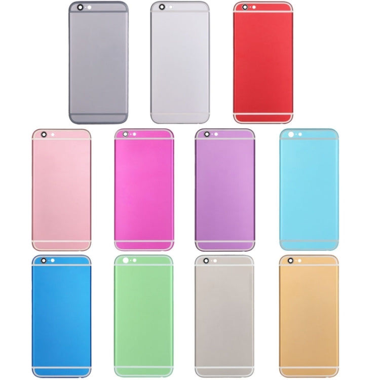 5 in 1 for iPhone 6 (Back Cover + Card Tray + Volume Control Key + Power Button + Mute Switch Vibrator Key) Full Assembly Housing Cover - iPhone 6/6 Plus Parts by PMC TechLife | Online Shopping South Africa | PMC TechLife