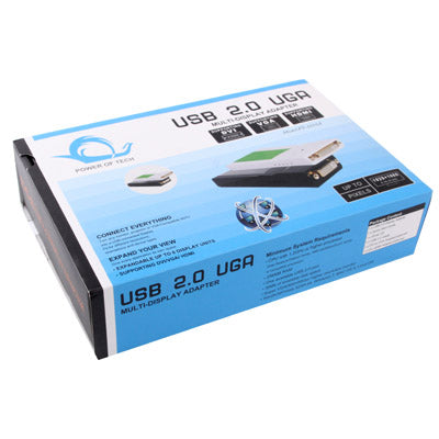 USB 2.0 to DVI / VGA / HDMI Display Adapter, Support Full HD 1080P, Expandable up to 6 Display Units - by PMC TechLife | Online Shopping South Africa | PMC TechLife | Buy Now Pay Later Mobicred