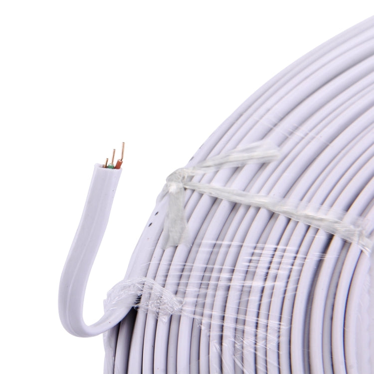 RJ11 to RJ11, Telephone cable, 4 core, Length: 100m - Telephone Cable by PMC TechLife | Online Shopping South Africa | PMC TechLife