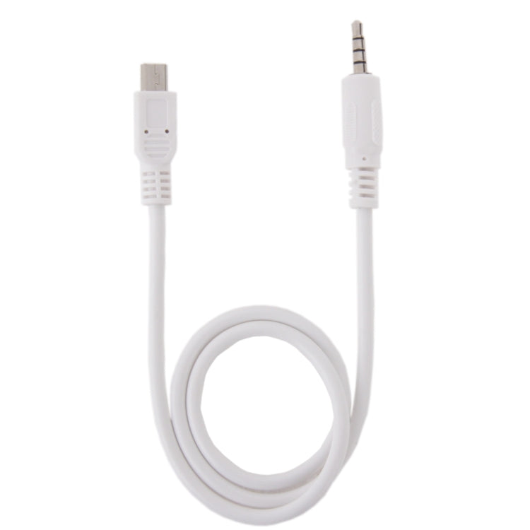 3.5mm Male to Mini USB Male Audio AUX Cable, Length: about 50cm - Aux Cable by PMC TechLife | Online Shopping South Africa | PMC TechLife