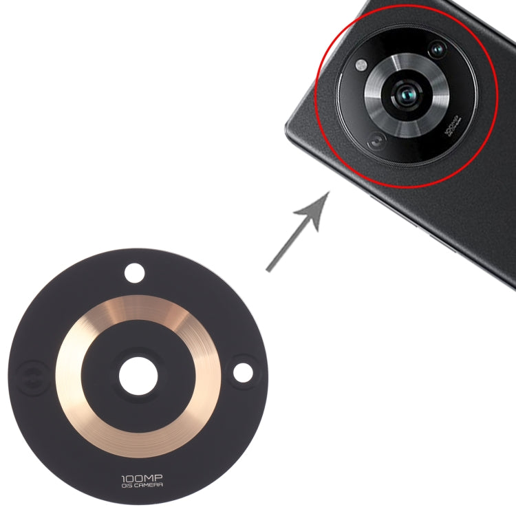 For Realme 11 Pro 10pcs Original Back Camera Lens(Gold) - free shipping - PMC TechLife - Order now!