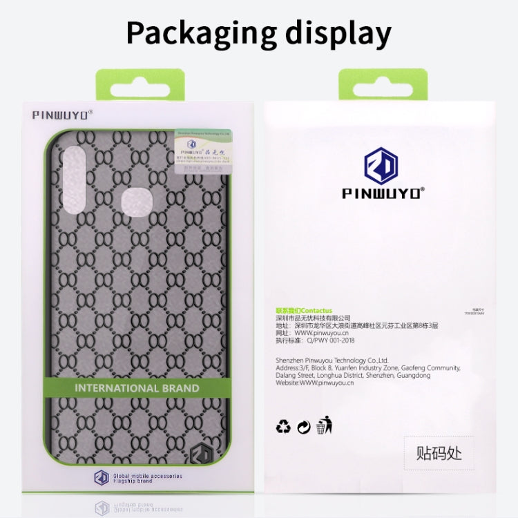 For Samsung Galaxy A70E PINWUYO Series 2 Generation PC + TPU Waterproof and Anti-drop All-inclusive Protective Case(Blue) - Galaxy Phone Cases by PINWUYO | Online Shopping South Africa | PMC TechLife | Buy Now Pay Later Mobicred
