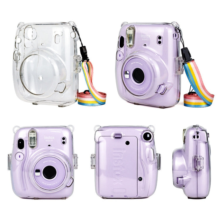 Richwell Carry Case Bag Crystal Hard Cover with Shoulder Strap For Fujifilm Instax Mini 11 - free shipping - PMC TechLife - Order now!