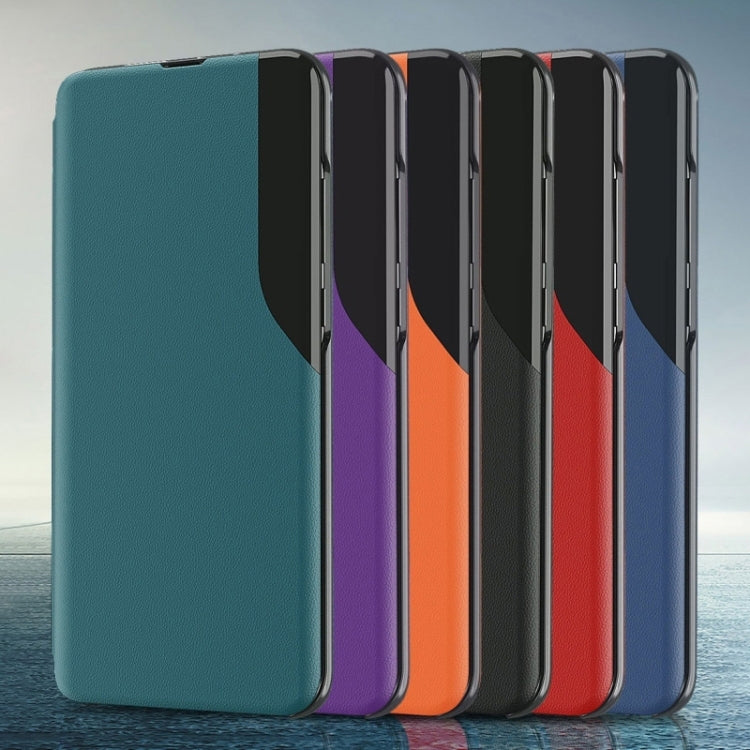 For Samsung Galaxy Note 8 Attraction Flip Holder Leather Phone Case(Green) - Galaxy Phone Cases by PMC TechLife | Online Shopping South Africa | PMC TechLife | Buy Now Pay Later Mobicred