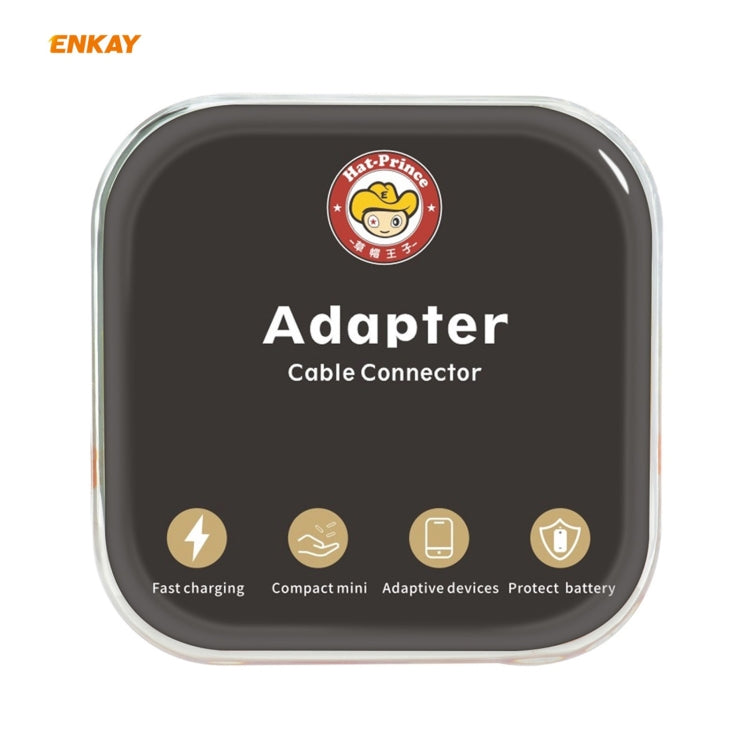 ENKAY ENK-AT105 USB Male to USB-C / Type-C Female Aluminium Alloy Adapter Converter, Support Quick Charging & Data Transmission(Gold) - Type-C Adapter by ENKAY | Online Shopping South Africa | PMC TechLife | Buy Now Pay Later Mobicred