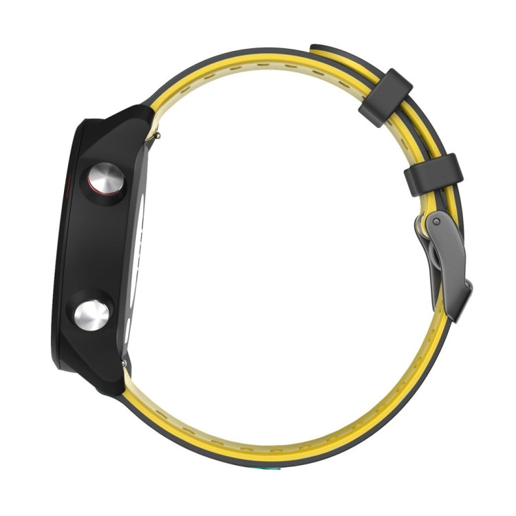 For Huawei Watch GT 42mm / 46mm 22mm Mixed-Color Silicone Watch Band(Black+Red) - Watch Bands by PMC TechLife | Online Shopping South Africa | PMC TechLife | Buy Now Pay Later Mobicred