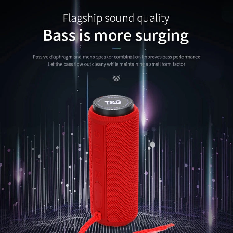 T&G TG332 10W HIFI Stereo Waterproof Portable Bluetooth Speaker(Gray) - Desktop Speaker by T&G | Online Shopping South Africa | PMC TechLife | Buy Now Pay Later Mobicred
