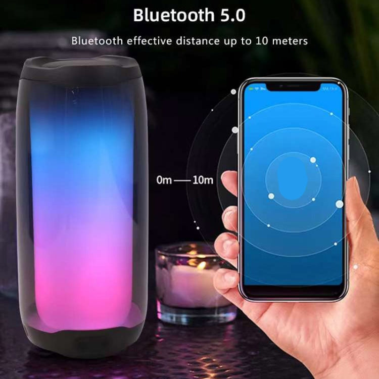 NBY 8892 LED IPX5 Waterproof Portable Wireless Bluetooth Speaker(Black) - Desktop Speaker by NBY | Online Shopping South Africa | PMC TechLife | Buy Now Pay Later Mobicred