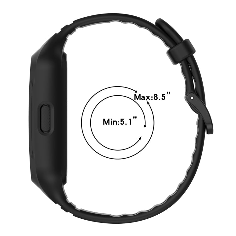 For Huawei Band 8 / 7 Solid Color Silicone Integrated Watch Band(Amygreen) - Watch Bands by PMC TechLife | Online Shopping South Africa | PMC TechLife | Buy Now Pay Later Mobicred