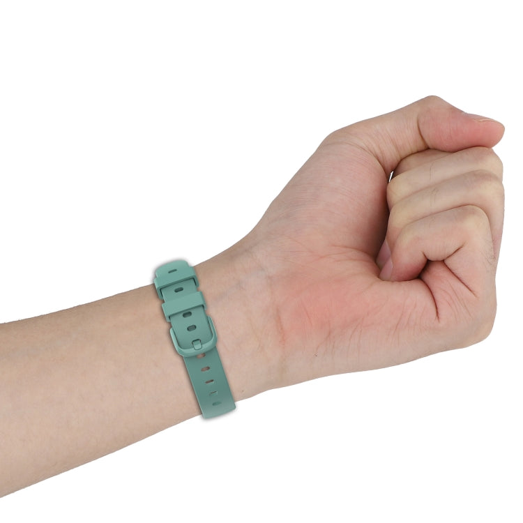 For Fitbit Inspire 3 Solid Color Silicone Watch Band, Size:L(Purple) - free shipping - PMC TechLife - Order now!