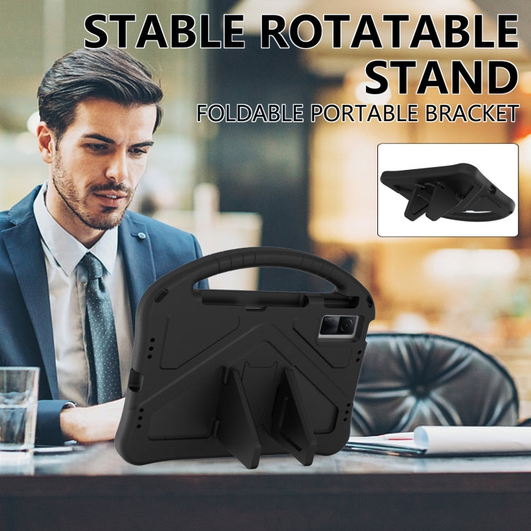 For OPPO Pad Air 10.36 2022 EVA Shockproof Tablet Case with Holder(Black) - OPPO by PMC TechLife | Online Shopping South Africa | PMC TechLife | Buy Now Pay Later Mobicred