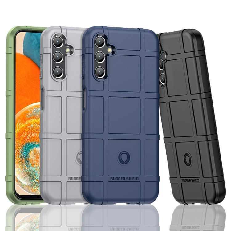 For Samsung Galaxy A24 4G Full Coverage Shockproof TPU Phone Case(Blue) - Galaxy Phone Cases by PMC TechLife | Online Shopping South Africa | PMC TechLife | Buy Now Pay Later Mobicred