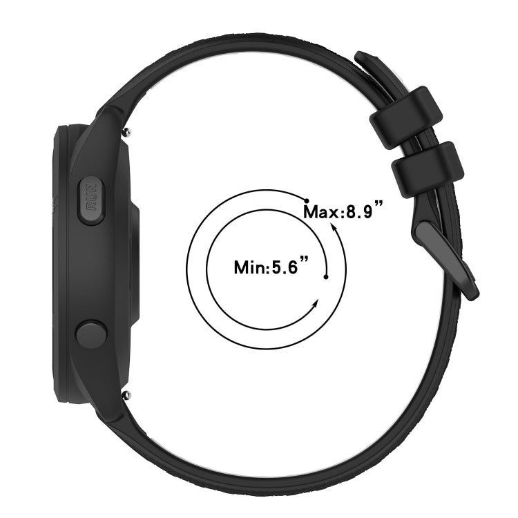 For Xiaomi Watch S2 46mm 22mm Sports Two-Color Silicone Watch Band(Black+White) - Smart Wear by PMC TechLife | Online Shopping South Africa | PMC TechLife