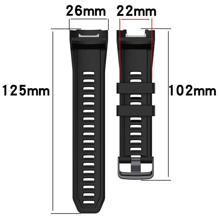 For Garmin Instinct 2X Sports Silicone Replacement Watch Band(Pink) - Watch Bands by PMC TechLife | Online Shopping South Africa | PMC TechLife