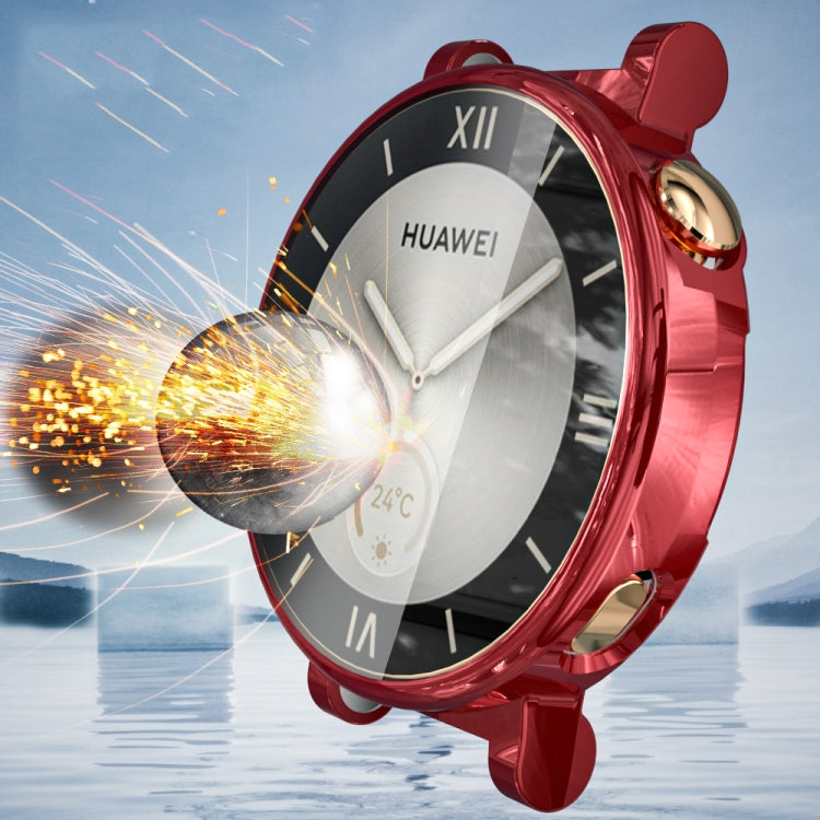 For Huawei Watch GT 4 46mm TPU All-Inclusive Watch Protective Case(Grey) - Watch Cases by PMC TechLife | Online Shopping South Africa | PMC TechLife