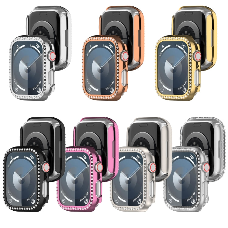 For Apple Watch Series 4 44mm Diamond Hollow PC Watch Case(Silver) - free shipping - PMC TechLife - Order now!
