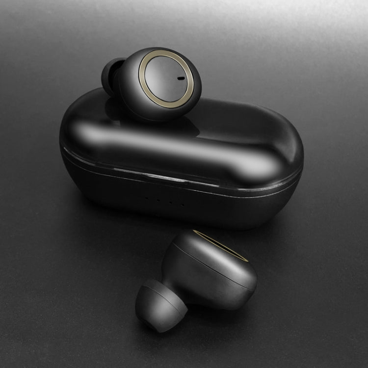 TWS-A1 TWS Bluetooth 5.0 Mini Invisible Sports Music Earphone with Charging Box & Microphone (Black) - TWS Earphone by PMC TechLife | Online Shopping South Africa | PMC TechLife