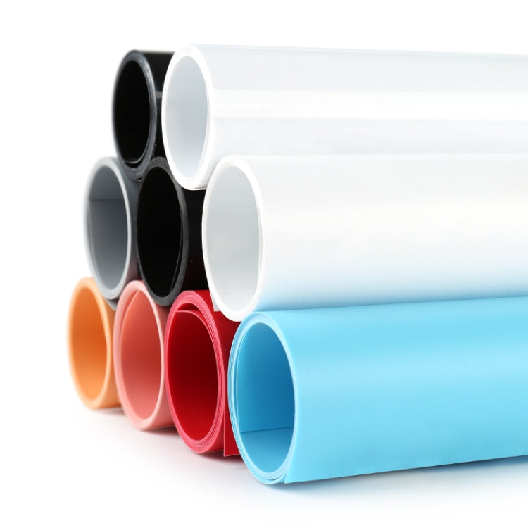 70x140cm Shooting Background Board PVC Matte Board Photography Background Cloth Solid Color Shooting Props(Blue) - by PMC TechLife | Online Shopping South Africa | PMC TechLife