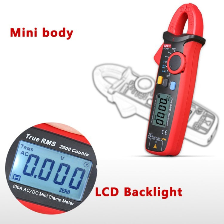 UNI-T UT210D 200A Digital Clamp Meter AC DC Voltage Detector - free shipping - PMC TechLife - Order now!