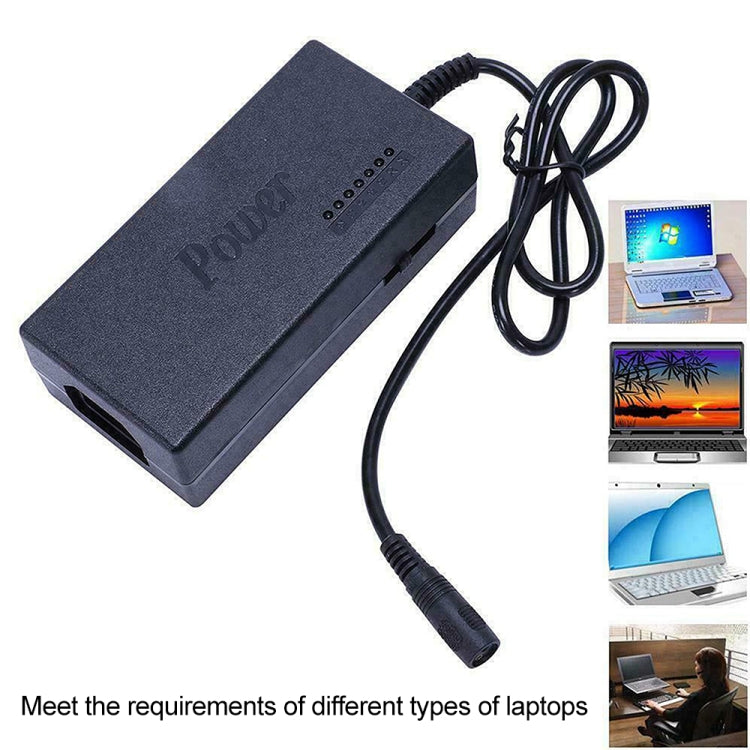 110-220V AC To DC 12V / 15V / 16V / 18V / 19V / 20V / 24V Universal Laptop Charger Adapter - Universal Power Adapter by PMC TechLife | Online Shopping South Africa | PMC TechLife