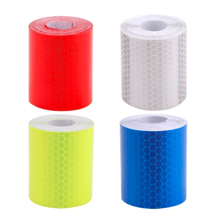 Car Motorcycles Reflective Material Tape Sticker Safety Warning Tape Reflective Film(White) - free shipping - PMC TechLife - Order now!
