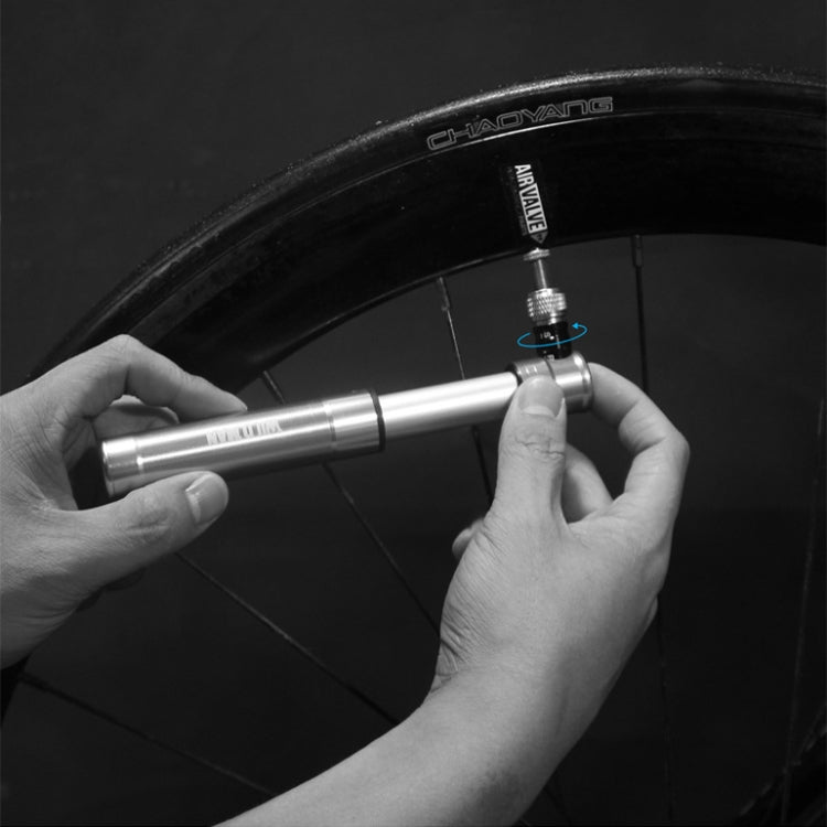 WILD MAN Mountain Road Bike Portable Bicycle Pump Us And French Mouth Universal Pump Mini Basketball Football Pump(Red) - Bicycle Locks & Bicycle Pumps by WILD MAN | Online Shopping South Africa | PMC TechLife | Buy Now Pay Later Mobicred