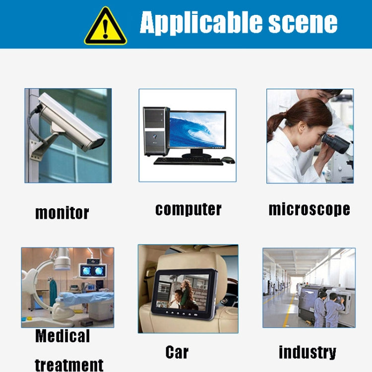 ZGYNK B1042 Portable High-Definition Metal Computer Monitor Display, Size:12 inch VGA AV HDMI BNC - free shipping - PMC TechLife - Order now!