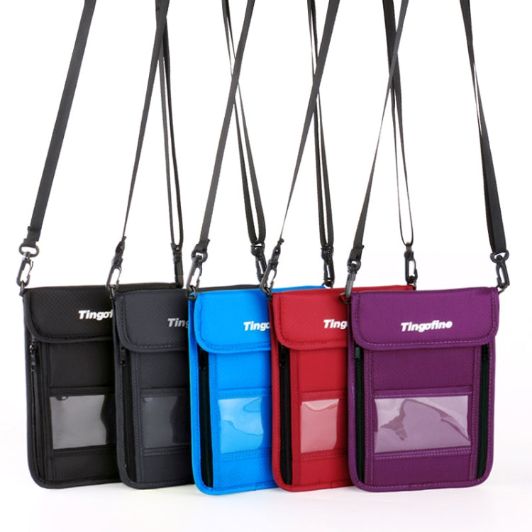 Travel Storage Messenger Passport Bag Multifunctional RFID Anti-Theft Hanging Neck Document Bag Card Bag, Size: 21x16cm(Iron Gray) - Antimagnetic RFID Package by PMC TechLife | Online Shopping South Africa | PMC TechLife