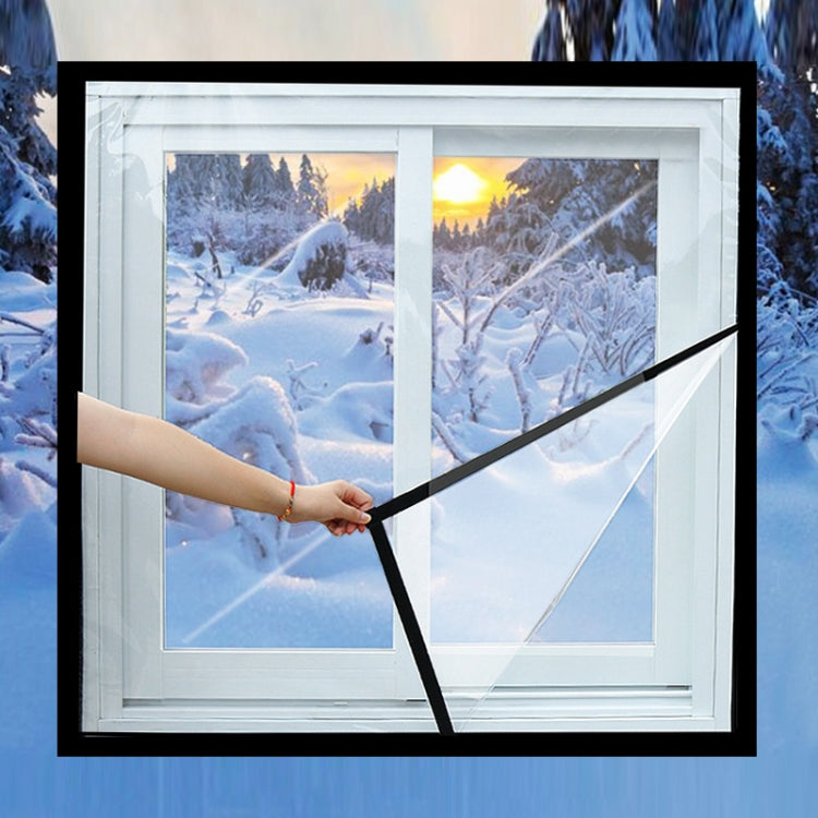Window Windproof Warm Film Indoor Air Leakage Soundproof Double-Layer Insulation, Specification: 1.0x1.0M - Door & Window Films by PMC TechLife | Online Shopping South Africa | PMC TechLife