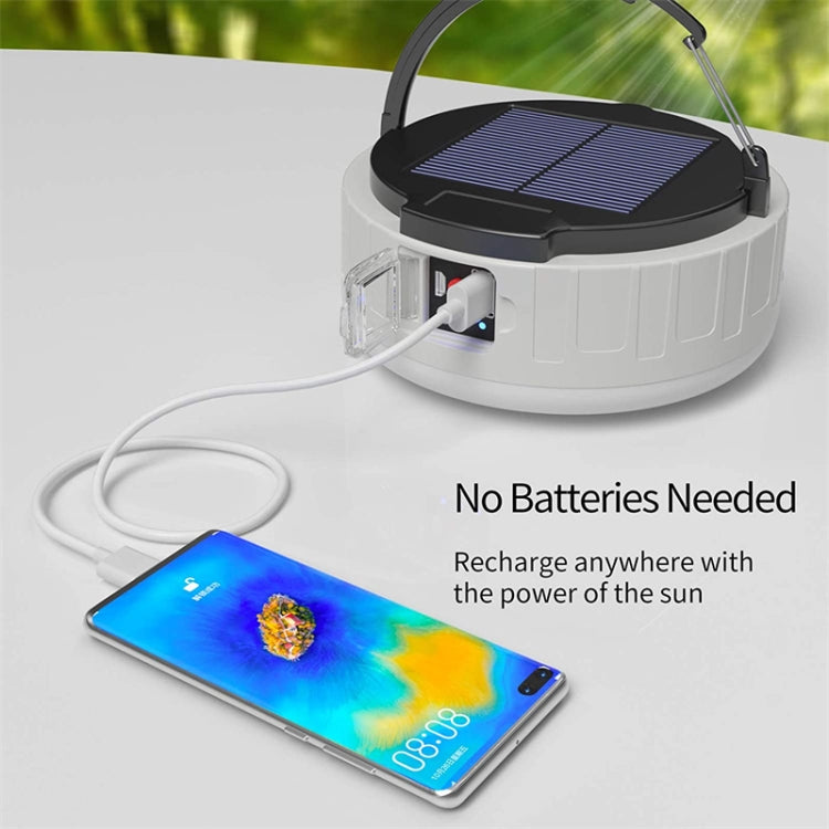 HB208 Solar Power 100W 37 LED Household Emergency Light Mobile Night Market Light Camping Light - Camping Lighting by PMC TechLife | Online Shopping South Africa | PMC TechLife