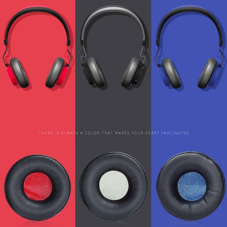1 Pairs Headphone Sponge Cover Headphone Leather Cover For Jabra Revo Wireless, Colour: Black Black Net - Earmuff & Pad by PMC TechLife | Online Shopping South Africa | PMC TechLife